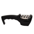 Professional Manual Kitchen Knife Sharpener 4-in-1 Steel Tool With Diamond Stainless Steel Sharpening Stone Knives Scissors More