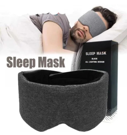 Eye Patch Women Men Soft Portable Blindfold Cotton Silk Sleep Mask Blindfold Eye Cover Travel Eyepatch Sleeping Eye Mask