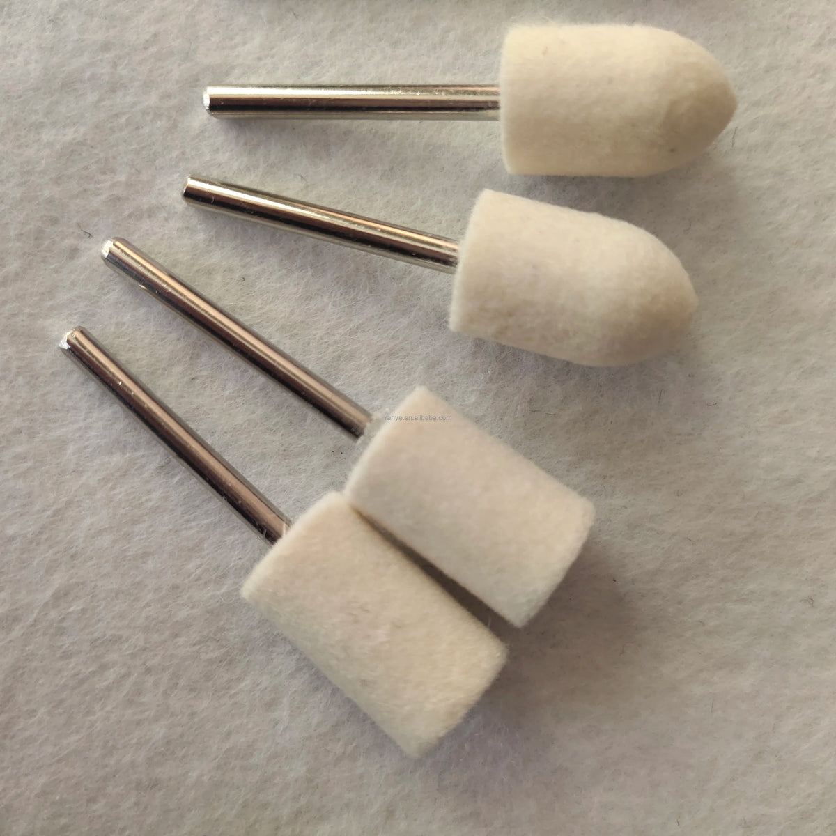 Cheap High Density Custom Polishing Wool Felt Bobs Felt Wheel Grinding Head