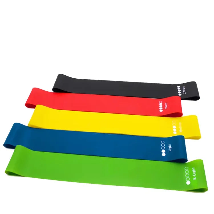Loop Fitness 5 Levels Yoga Stretch TPE Free Fitness Loops Tpe Gradient Resistant Bands