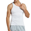 M-4XL Summer Men's Cotton Tank Top Slim Fit Student Sports Bottom Cotton Vest