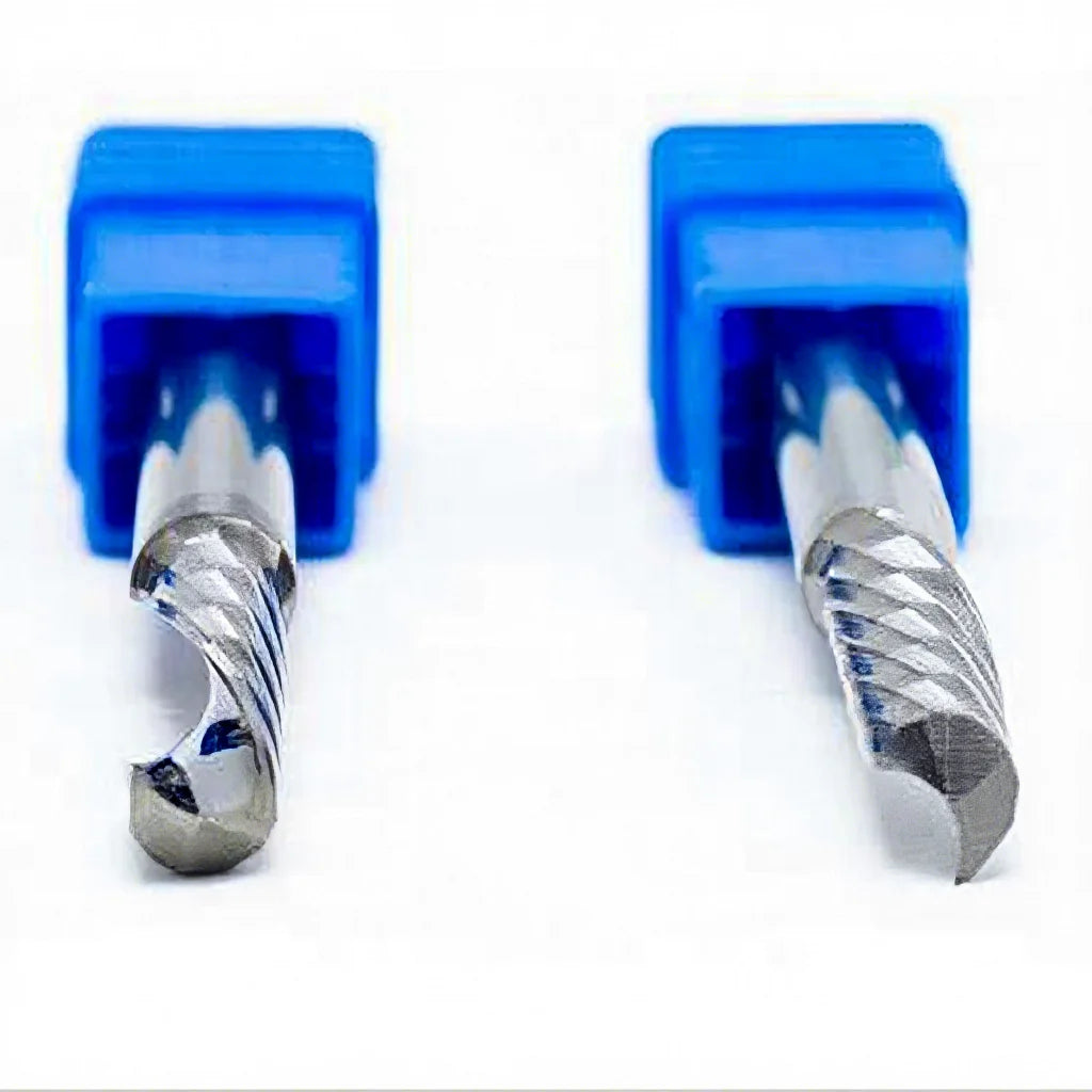 Single Flute End Mills for Drilling Wood Density Board Solid Wood
