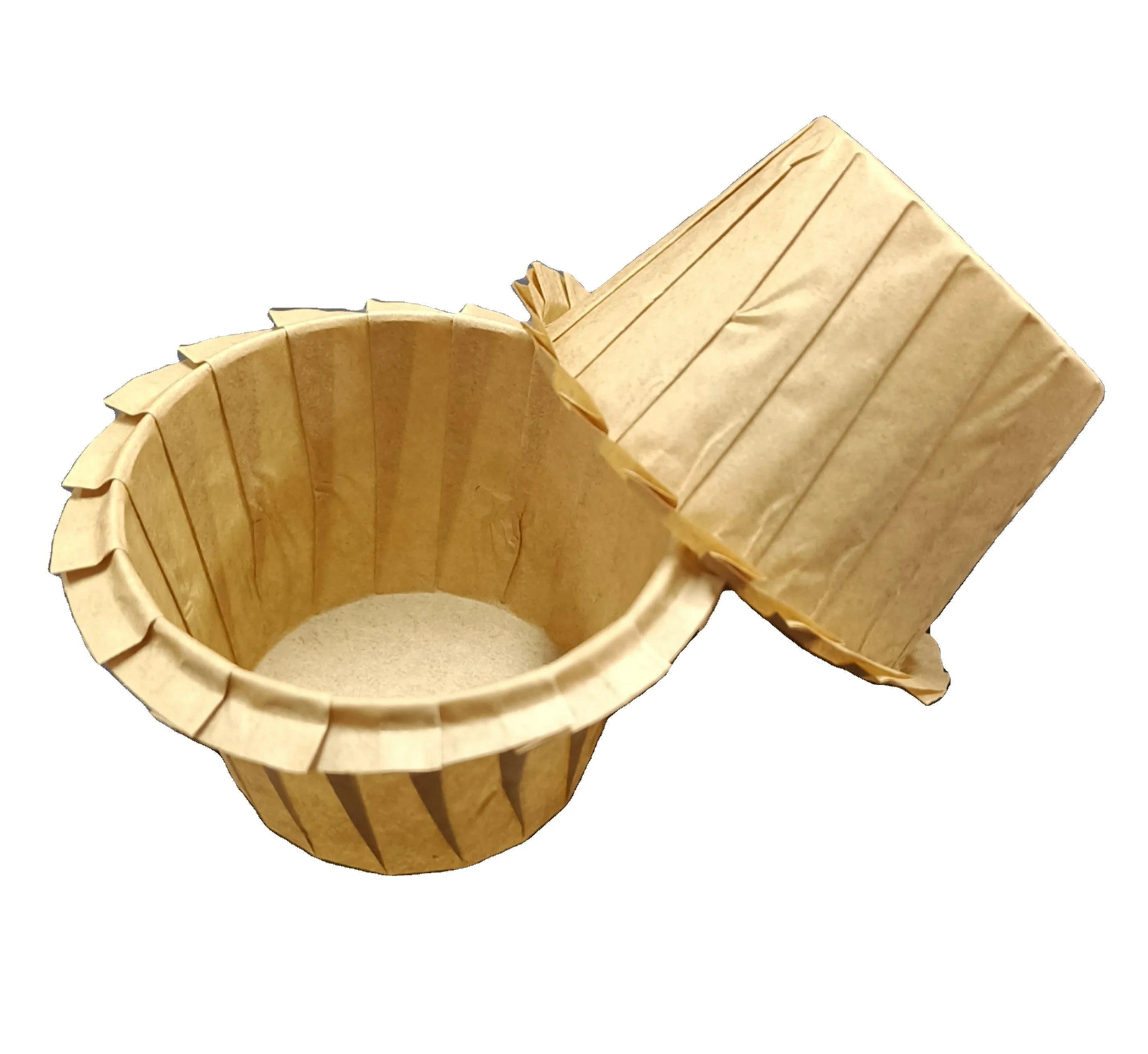 Quality Wholesale 50pcs/bag Custom Printed Paper Baking Cupcake Muffin Liners Paper Snack Cake Cups