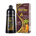 5 in 1 Natural Hair Color Shampoo Black Hair Dye Shampoo for White to Black Hair Color Shampoo