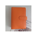 Hot Sales Customizable Plain PU Leather Cover Notebooks Money Savings Organizer Ring Binder Personalized Budget Planner Binder