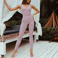 Four-Way Stretch Jumpsuit One Piece Beauty Back High Quality Sportswear Women's Gym Yoga Wear