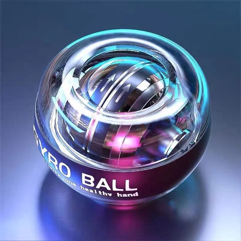 LED Gyroscopic Autostart Wrist Power Trainer Gyro Ball Wrist Ball
