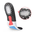 Hot Sell  Sports Silicone Gel Insole Anti-Slip Shock-absorbing Orthotic Arch Support Massaging