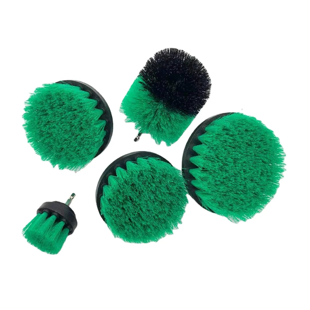 Zhenda 5pcs Wholesale Cleaning Brush Set for Drill and Upholstery Essential for Effective Cleaning