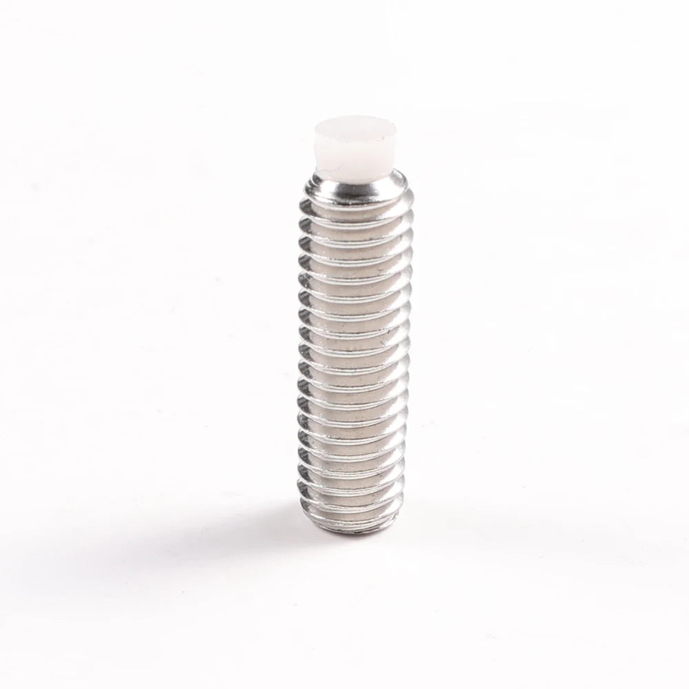Stainless Steel Hex Socket Allen Grub Screw Brass or Soft Nylon Tip Set Screw With Flat Point
