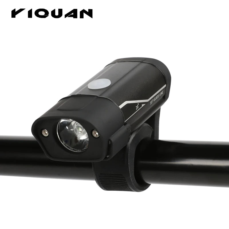 Aluminum Alloy Bike Front Lights USB Charge Waterproof Bike Lights Highlight Bicycle Headlights
