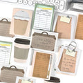 50 Sheets Per Pack of Sticky Notes Record Every Second Series Korean Simple Student Memo Message Sticky Notes