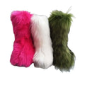 Girls 2021 New Snow Boots Winter Faux Fur Lady Boots