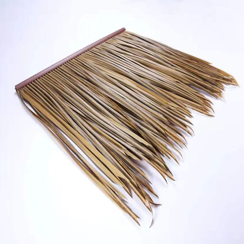 Cheap Traditional Synthetic Thatch Plain Roof Tiles for Hotel Application