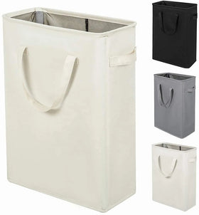 Behome Collection Multi-functional Slim Foldable Durable Modern Laundry Hamper Handles Collapsible Design Custom Logo Option