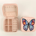 5D Diamond Painting Jewelry Storage Box Animal DIY Round Diamond Paste Diamond Embroidery Decoration Butterfly Cartoon