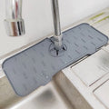 Hot Seller Kitchen Accessories Sink Splash Guard Silicone Faucet Splash Guard Mat Drain Drying Pad for Kitchen Sink