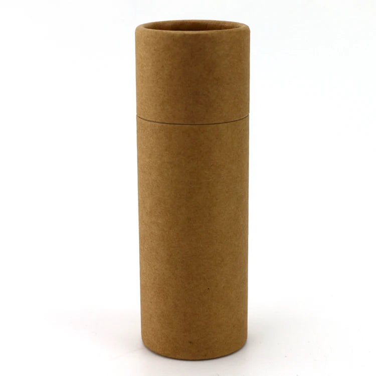 Custom Eco Friendly Food Grade Custom Eco Friendly Cardboard Tube Packaging Kraft Paper Box  Packaging for Deodorant