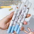 O'CHEAL Stylish Cartoon Dig White 6 Color Long Lasting Shiny Eyeshadow Pencil Professional Beauty Highlighter Eyeshadow Stick MegaBDM