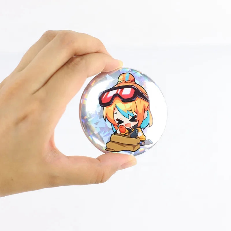 Customised Badge Brooch Cartoon Anime Blank Metal Badge Pin Personalized Pins Badges