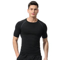 Wholesale Hot Selling Summer Outdoor T-shirt Running Fitness Short Sleeve Quick Dry Slim Fit Training Shirt for Men