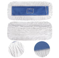 MSJ Large Heavy Duty Flat Dust Mop Head Replacement Floor Universal Cleaning Tools Stock Fast Shipment