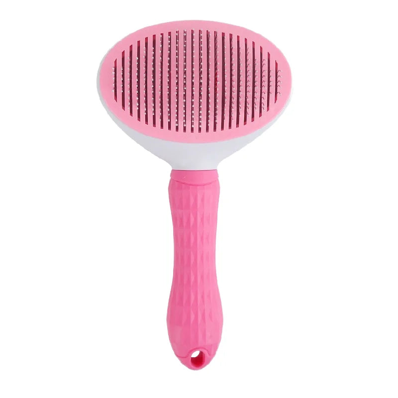 Wholesale Portable Plastic Pet Grooming Dog Comb Slicker and Cat Hair Brush Deshedding Dog Hair Massaging Tool Easy-to-Use