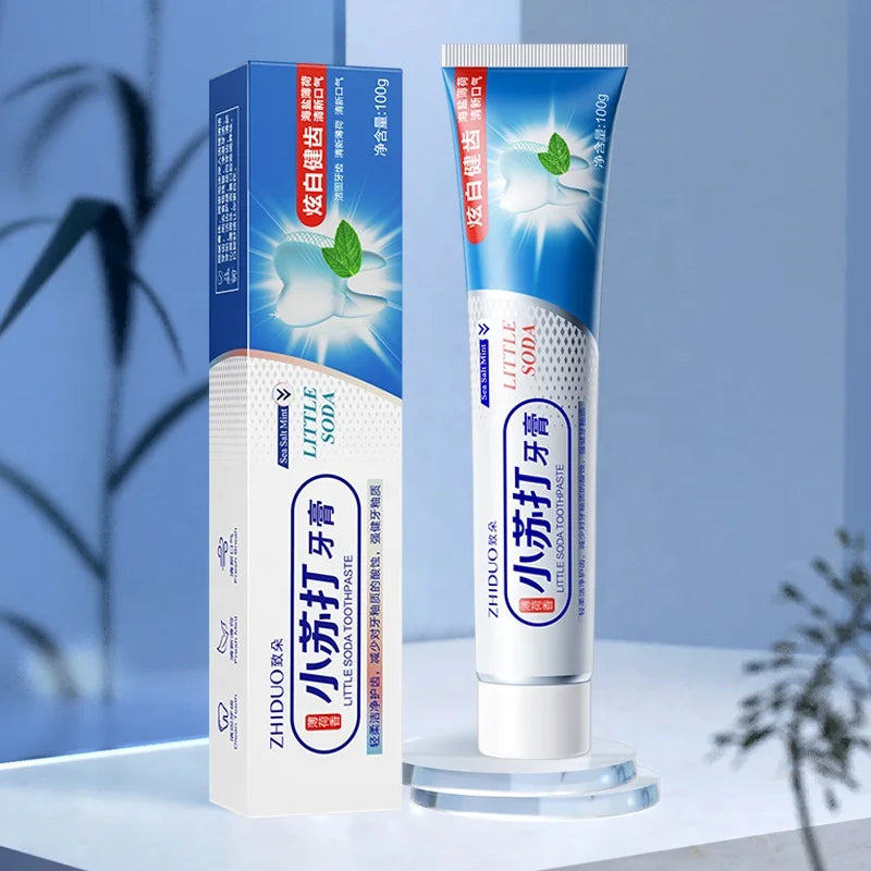 ZHIDUO Private Label Little Soda Extract protection Bright Tooth Deep Cleaning Toothpaste