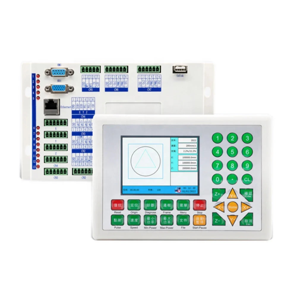 New Ruida RDC6332M DSP Mixed Laser Cutting Controller for Metal/Non-Metal Cutting Advertising Industry Applications