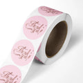 Custom Logo Waterproof Adhesive Matte Black Laminate Square Stickers for Shampoo Perfume Bottle Candle Jar Packaging Labels