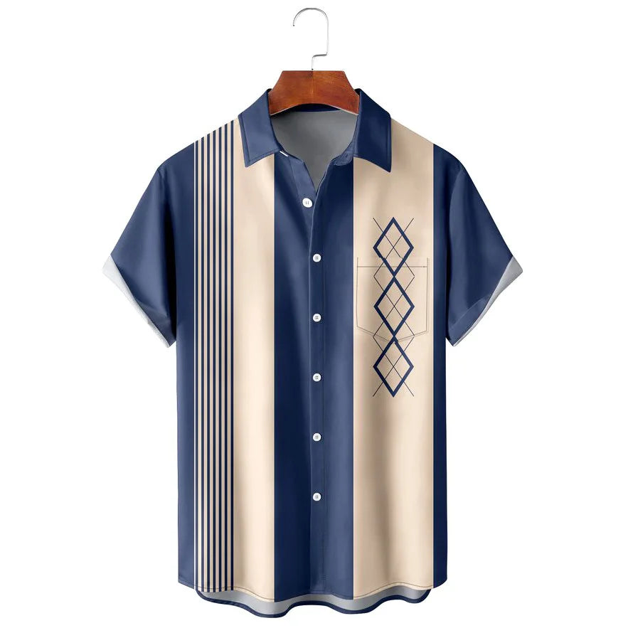 Wholesale Cheap Fashion Style Men's Short-sleeved Shirt Plus Size Short Sleeve Shirts