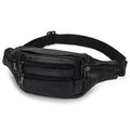Factory Supplier Leather Fanny Pack Multifunction Shoulder Waist Bag