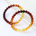 A++ Natural Baltic Sea Gradient Amber Beads 5mm Bracelets for Jewelry Making Bracelet DIY Accessories