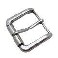 Factory Bulk Vintage 40MM Zinc Alloy Heavy Duty Pin Buckle With Roller for Leather Belt Shoulder Belt Men