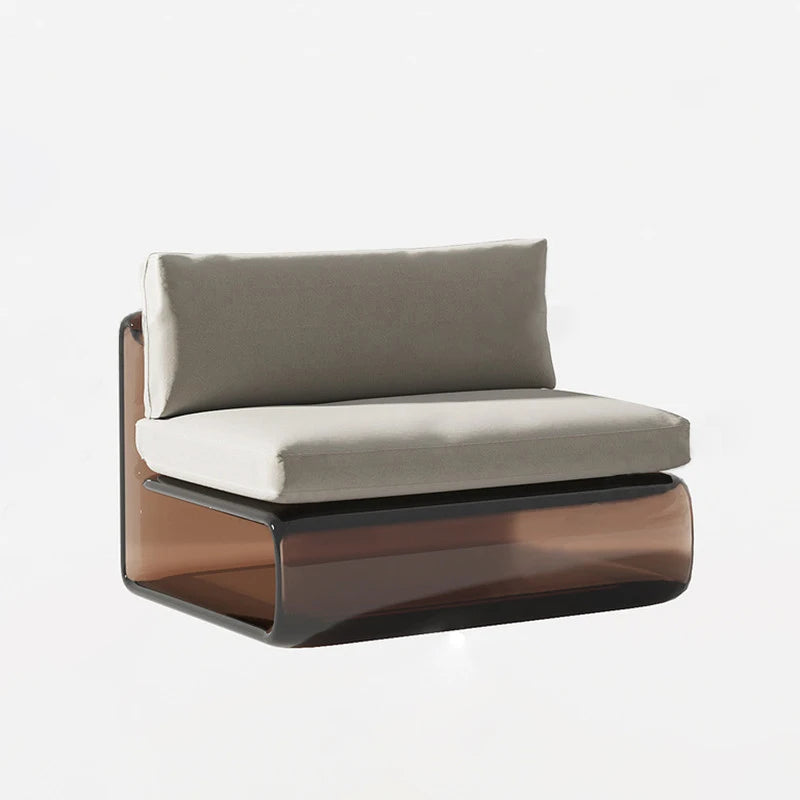 Hotel Bedroom Nordic Lounge Chair Living Room Furniture Acrylic Sofa Chair