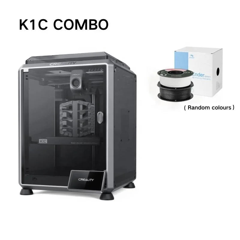 Creality K1C 3D Printer Combo with 2kg PLA Filament – High-Speed FDM – EU Local Stock