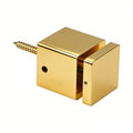 Condibe Stainless Steel Stair Fence Shiny Gold square Shape Glass Standoff