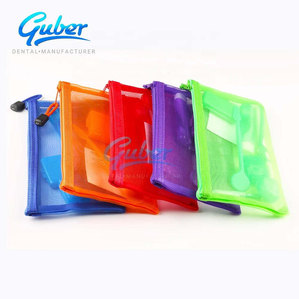 Guber Disposable Dental Oral Care Hygiene Orthodontic Kits Yellow Ortodoncia Toothbrush Kit