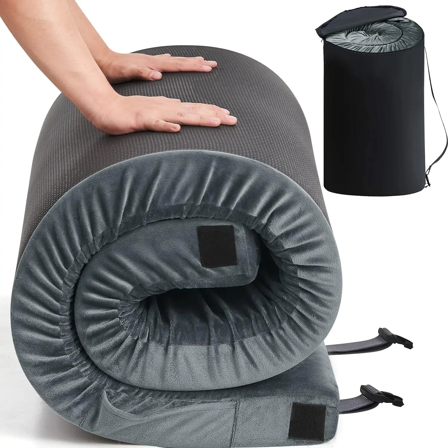 Modern Outdoor Waterproof Memory Foam Camping Bed Mattress Foldable and Rolling Design for Park Travel Climbing Adventures