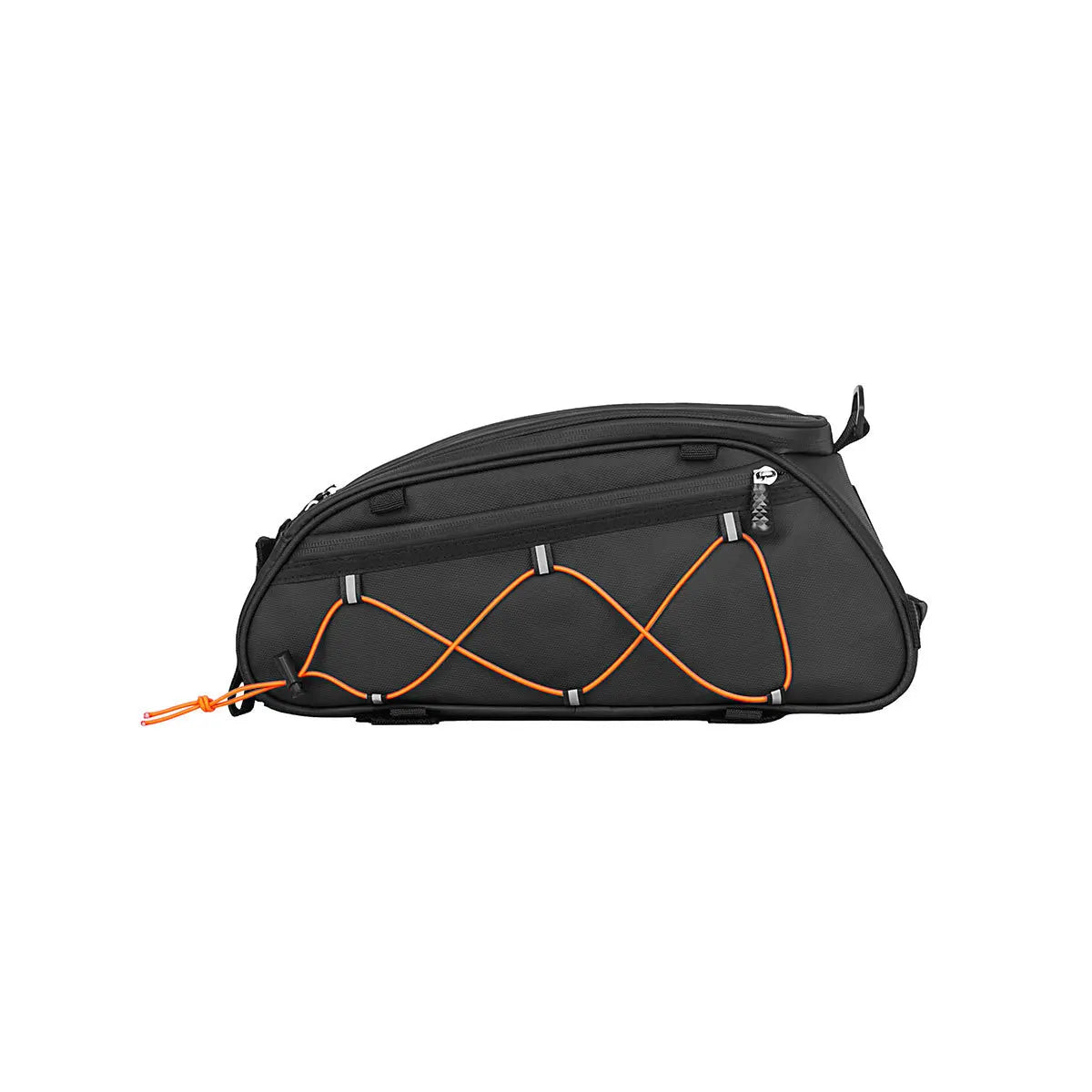 RTS Stock Unisex Bicycle Seat Pannier Bag Custom Color Waterproof Zipper Opening Removable Outdoor Camping Cargo Organizer Rear