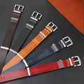 Luxury Vintage Top Grain Genuine Leather Watch Strap 18 20 22 24mm Replacement Leather Watch Bands for Smart Watch