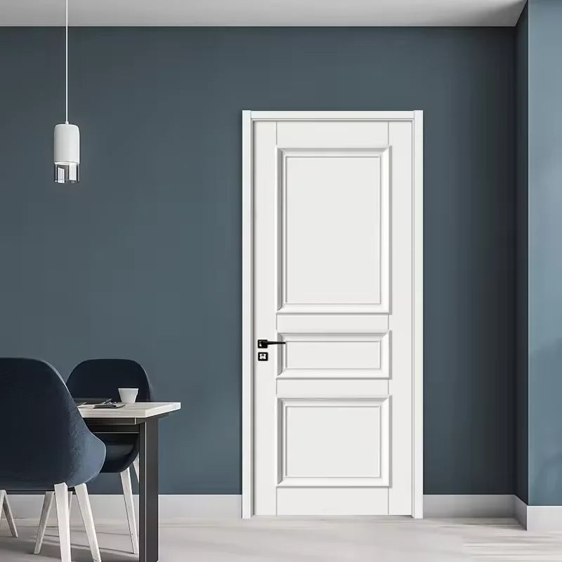 Best Quality Single Main Designs Interior Wooden Door Latest Design Swing Solid Wood Swing Bedroom Doors