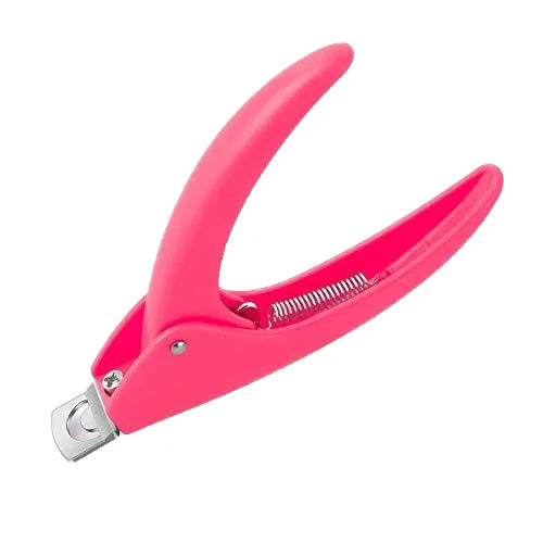 Stainless Steel False Nail Tip Clipper Edge Cutter Trimmer Manicure Tool for Fingers Plastic False Tips Nail Cutter