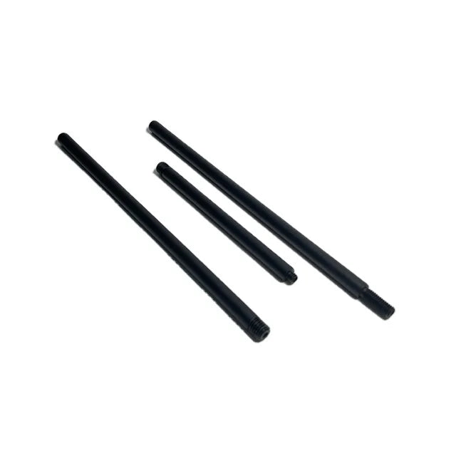 10 MM Thin Walled Small Aluminum Tubes Anodized Black Aluminum Tube Female Internally Threaded Tubes