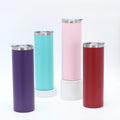 Wholesale 2021 New Products 20oz Double-Walled Stainless Steel Tumbler Straight Side Wide Mouth with 600ml Capacity MegaBDM