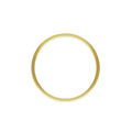 High Grade 14K Gold Filled 1.0MM Plain Stacking Rings Jewelry Women