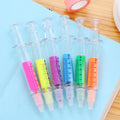 New Style Promotional Gift Injection Syringe Highlighter Marker Pen