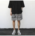 OEM Shorts Long Drawstring Drop Shipping FOG Stock Velvet Cargo Short Pants Men