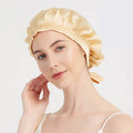 WD-A1255 Elegant Nights Premium 100% Mulberry Silk for for Women Hair Bonnet Wrap Sleeping Hat Daily Four Seasons Use