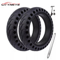 Solid Tire for Cityneye M365 Electric Scooter Mijia Mi M365 Pro 8.5 Inches Scooter Honeycomb Wheels 8 1/2 Front Rear Replacement